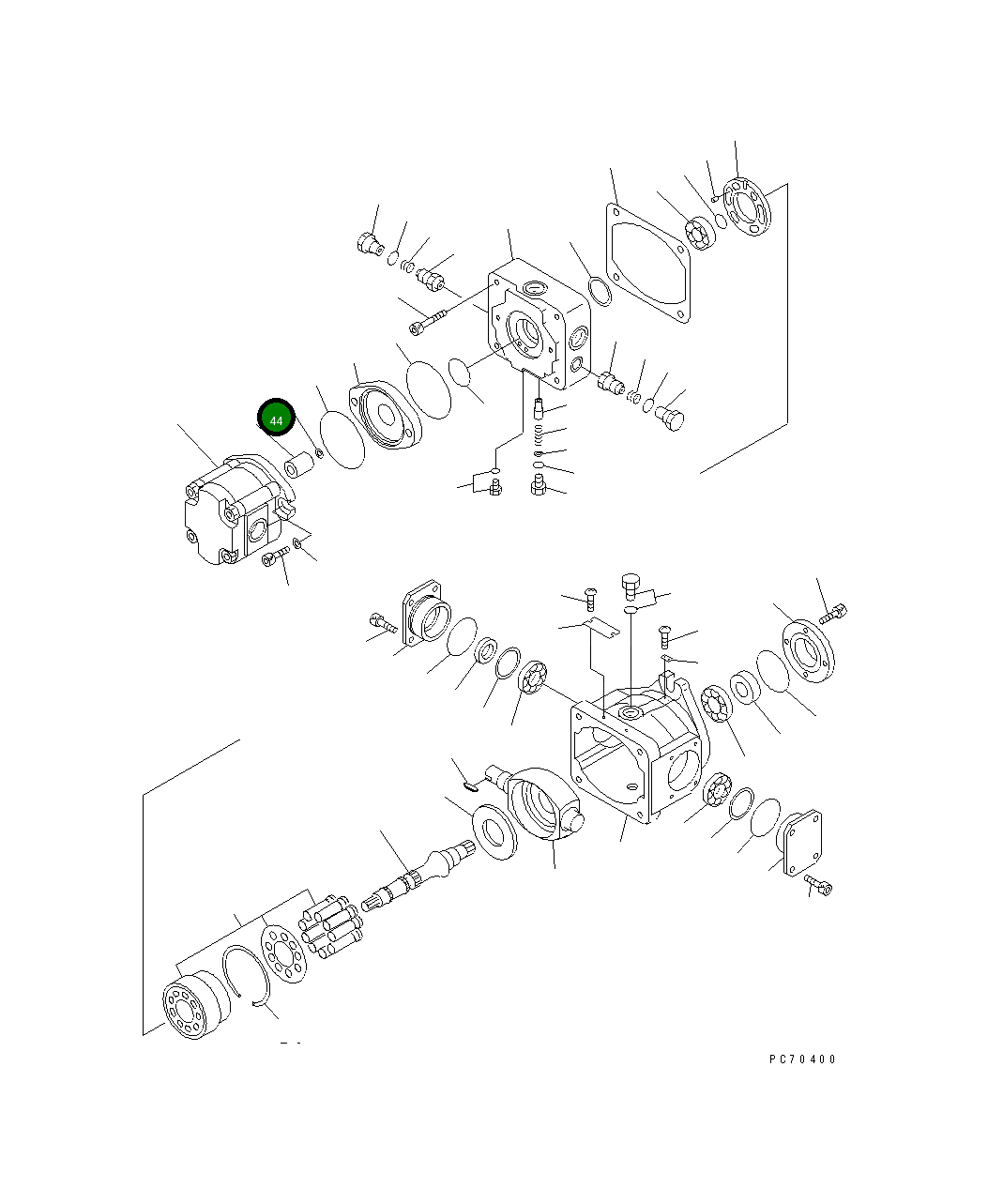 Кольцо 266-81-62290 Komatsu