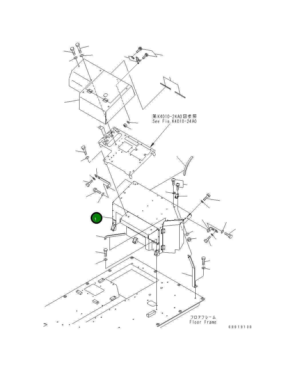 Крышка 567-54-74314 Komatsu