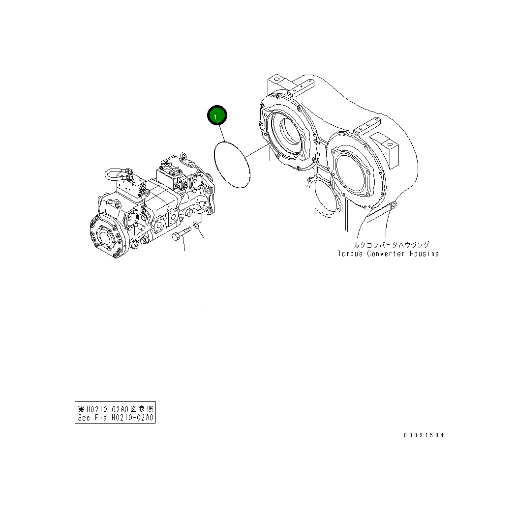 Кольцо уплотнительное (O-Ring) 07000-F5270 Komatsu
