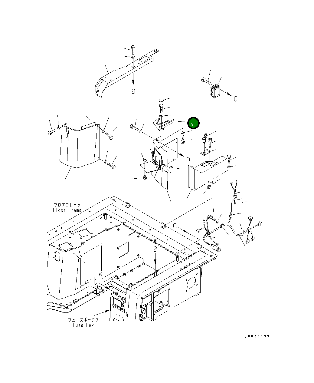 Крышка 198-54-74681 Komatsu