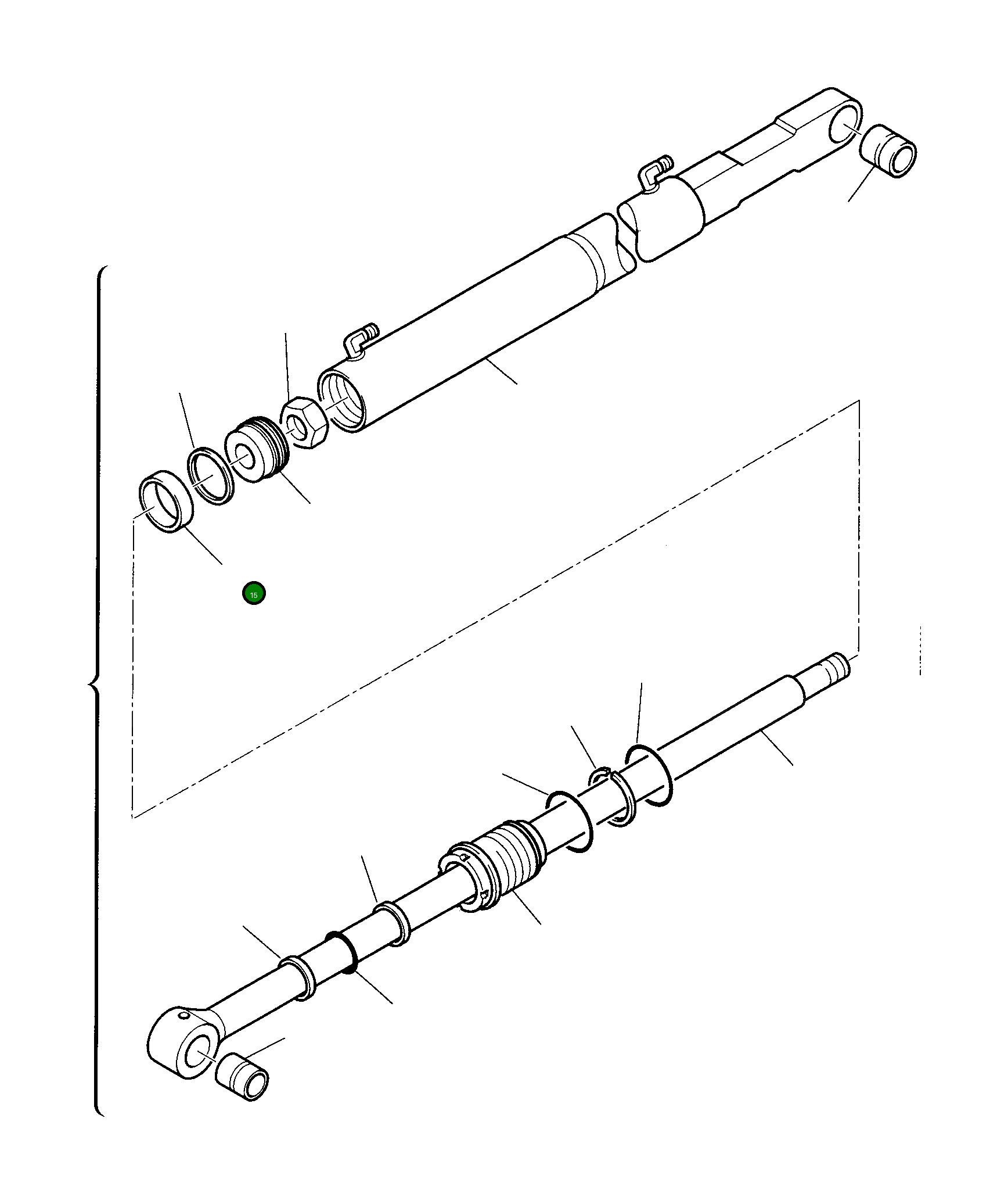 Кольцо 855661223 Komatsu