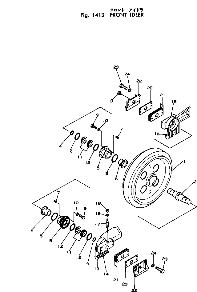 Болт 130-30-13170  Komatsu