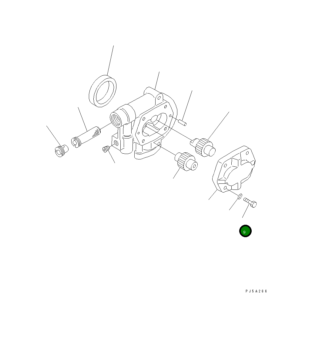 Болт 01010-81240 Komatsu
