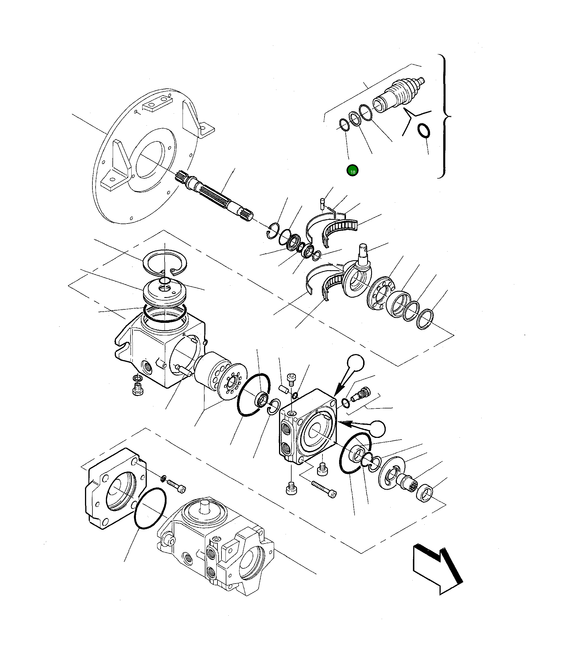 Кольцо уплотнительное (O-Ring) 885021113  Komatsu