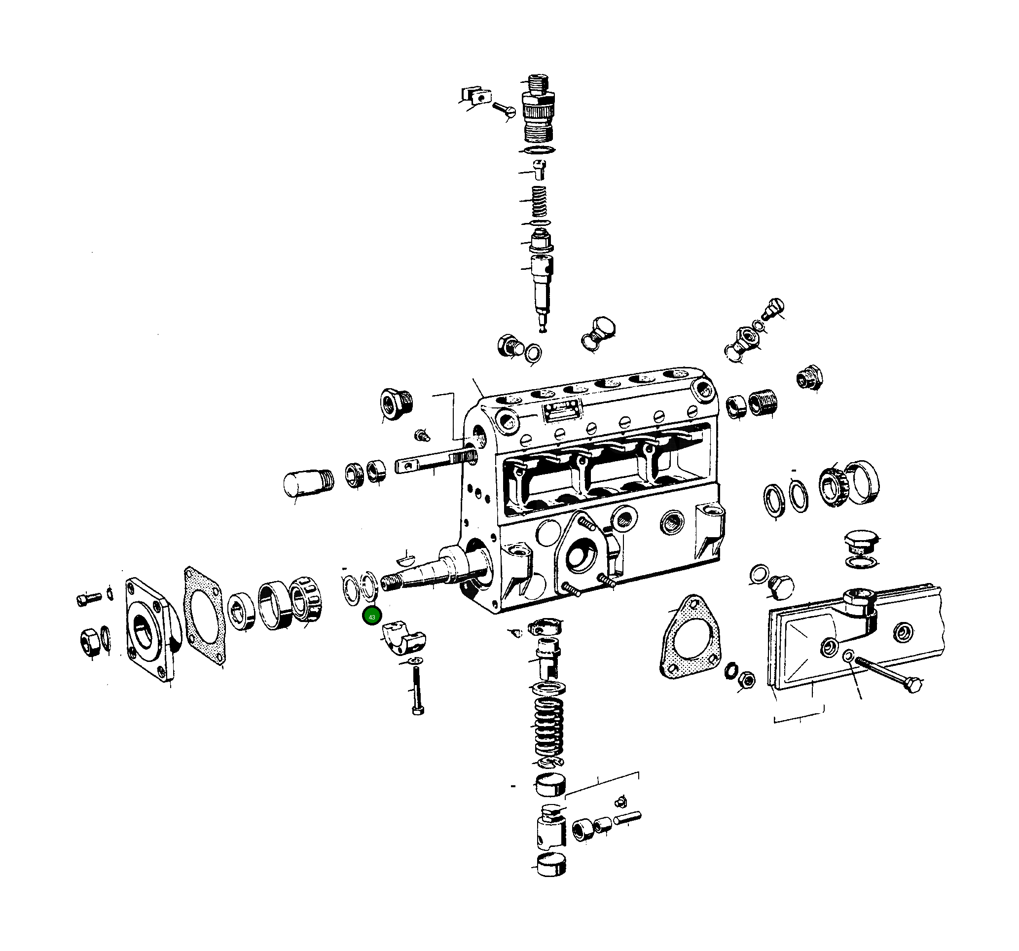 Кольцо 3237239M1 Komatsu