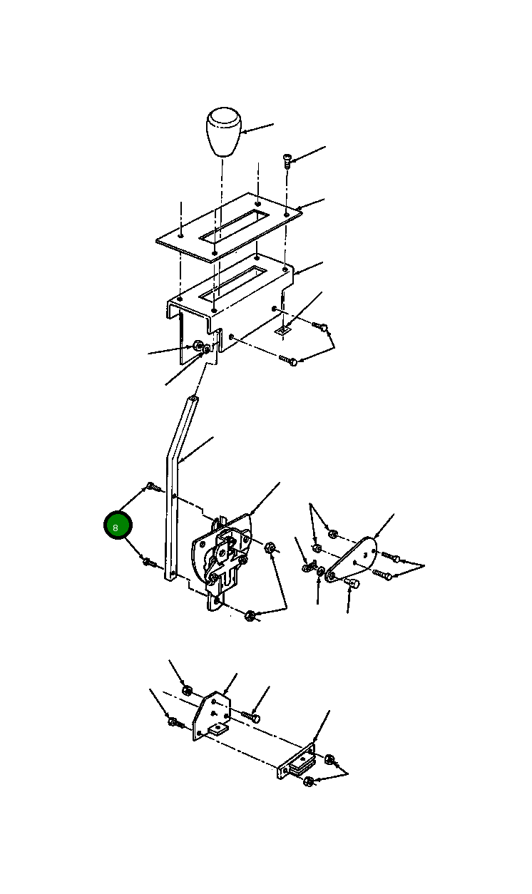 Болт 81 998  Komatsu