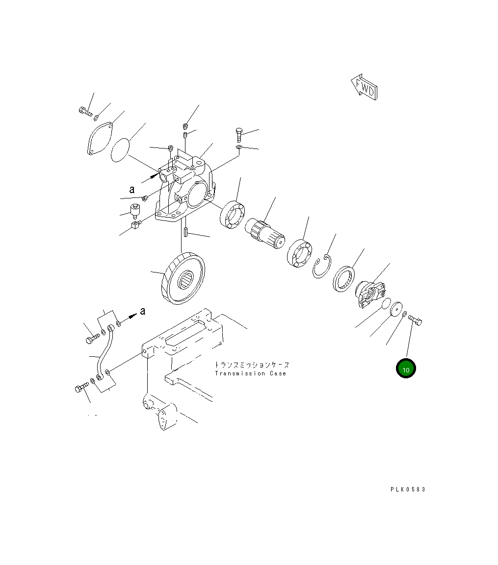 Болт 01050-81065 Komatsu