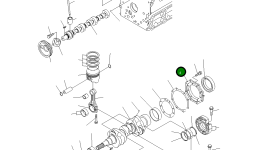 Крышка 460-289 Komatsu
