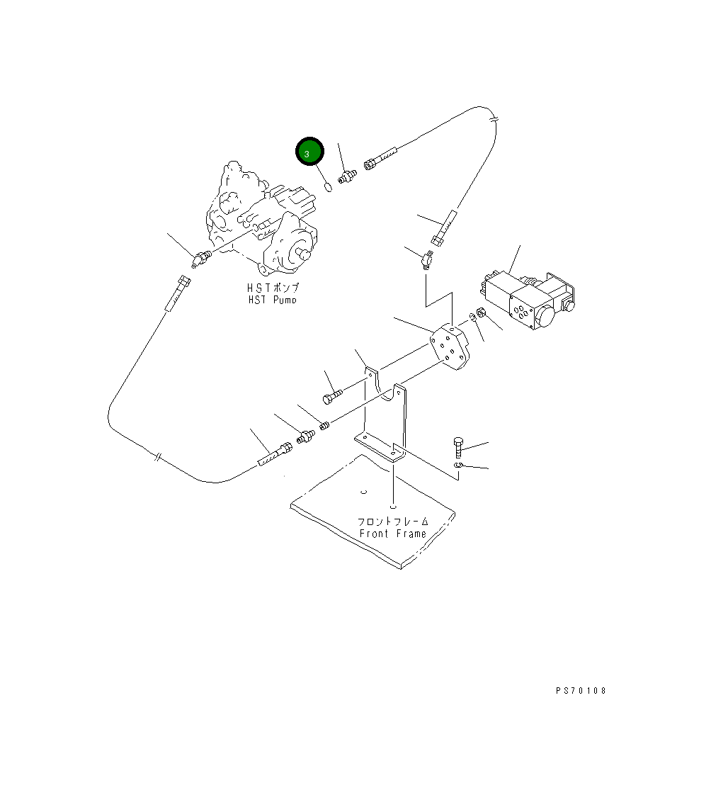 Кольцо уплотнительное (O-Ring) 267-13-59060  Komatsu