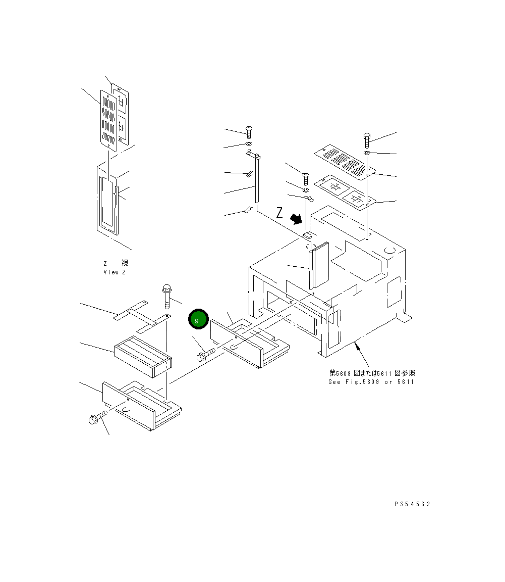 Болт 01435-00665 Komatsu