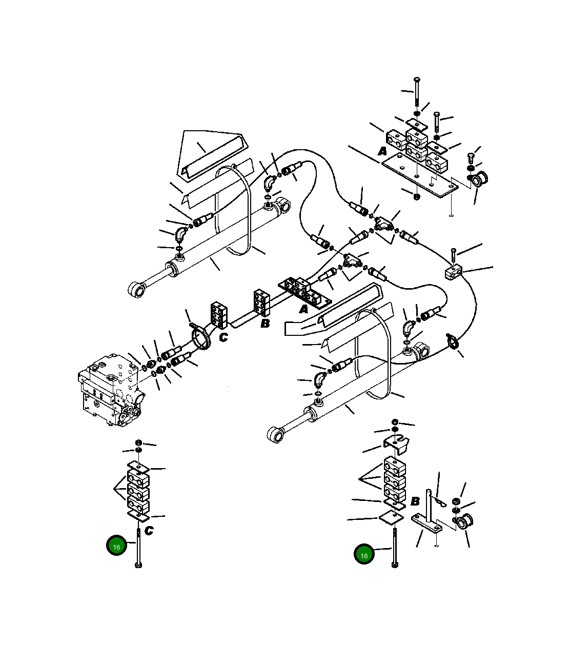 Болт 801 014 810 Komatsu