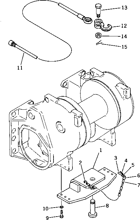 Кольцо 130-901-7210  Komatsu