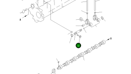 Болт 6150-41-2450 Komatsu
