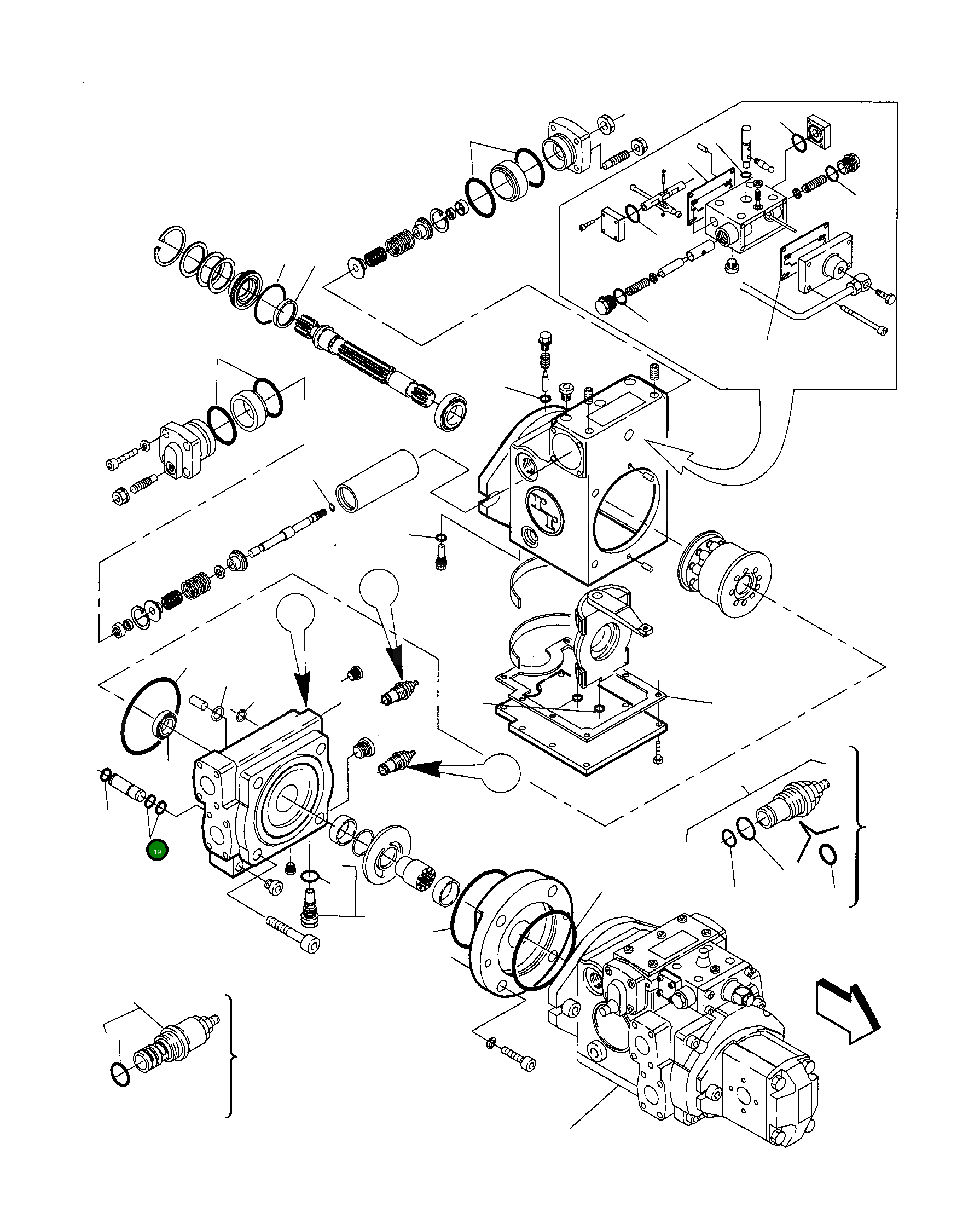 Кольцо 840225120 Komatsu