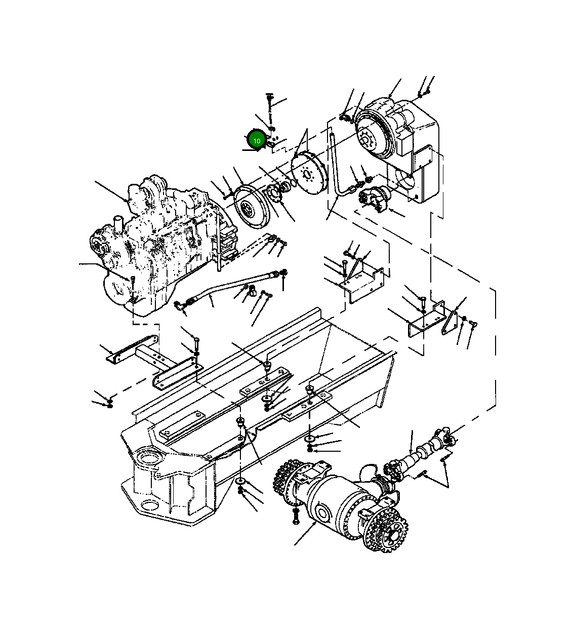 Болт 931 431 R1 Komatsu