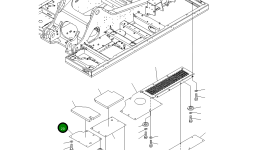 Крышка 21M-54-19331 Komatsu