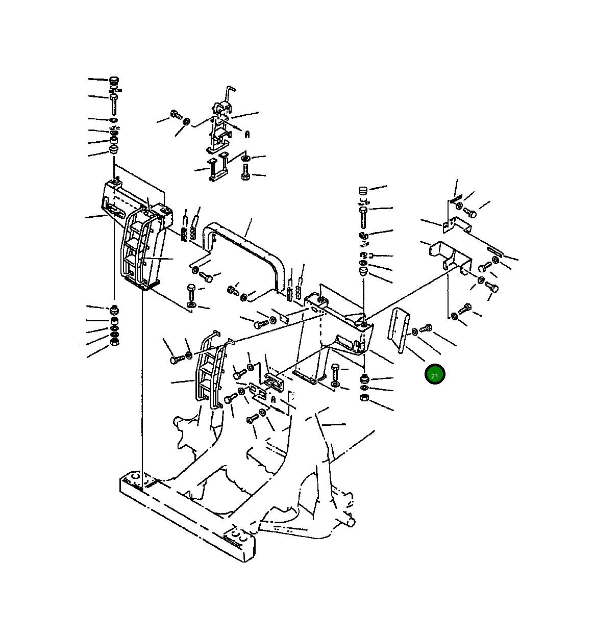 Крышка 561-54-61491 Komatsu
