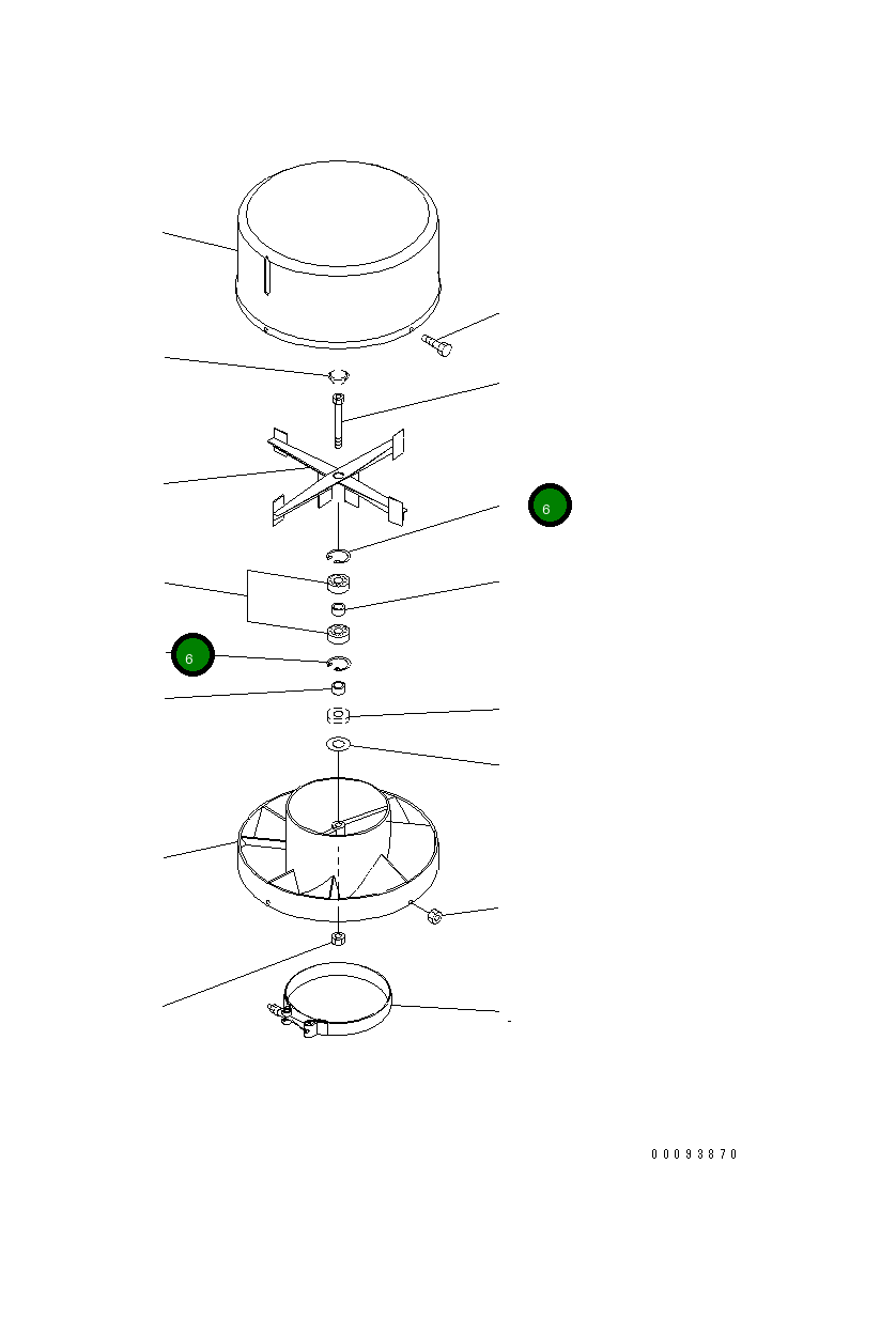 Кольцо 418-U12-3170 Komatsu