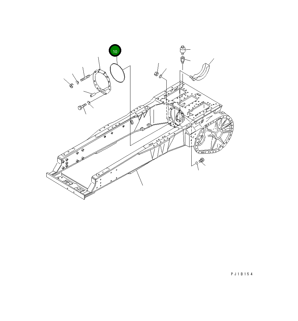 Кольцо уплотнительное (O-Ring) 07000-45470  Komatsu