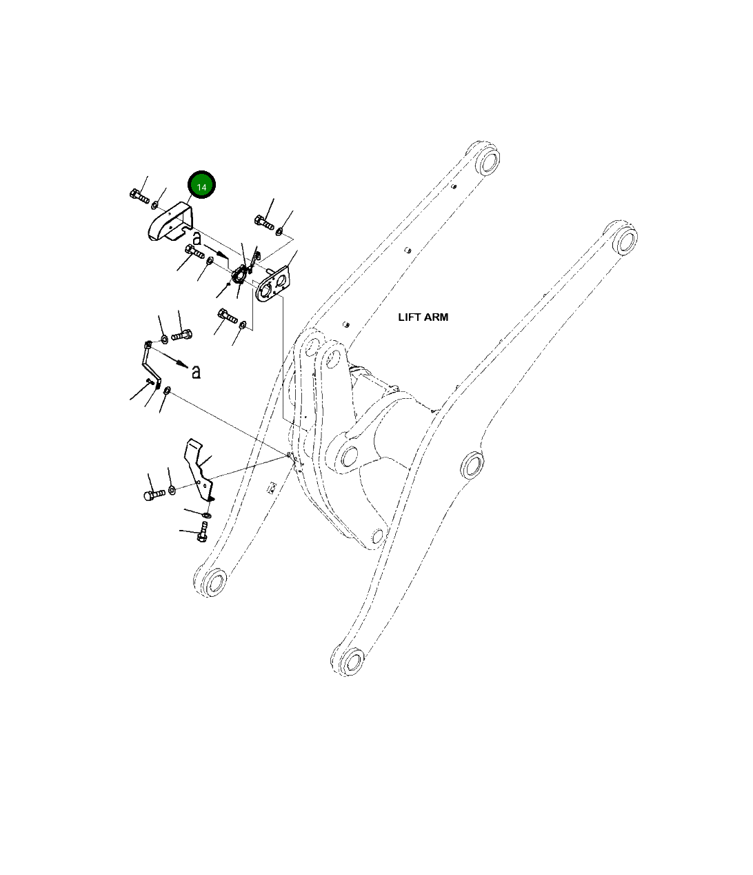 Крышка 423-70-51150 Komatsu