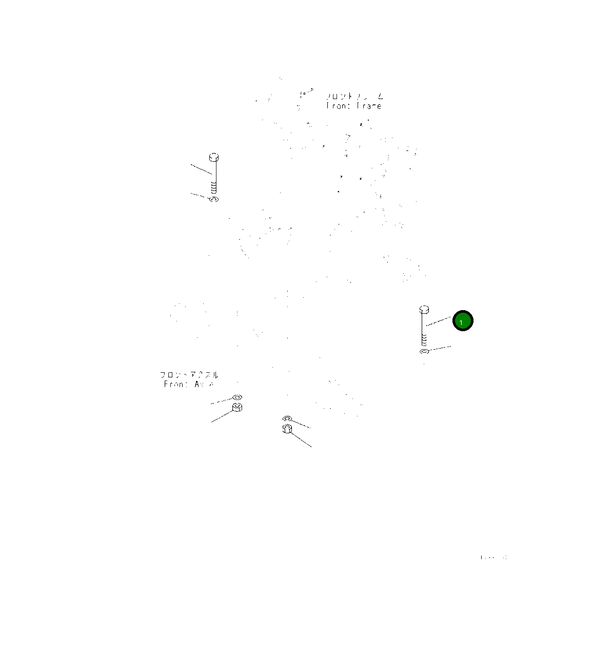 Болт 425-46-41310 Komatsu