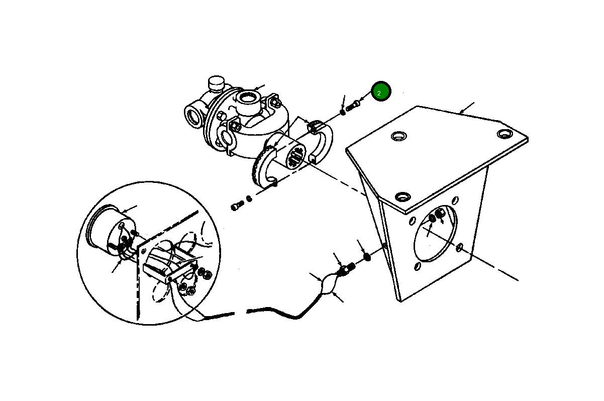 Болт 99 004 Komatsu