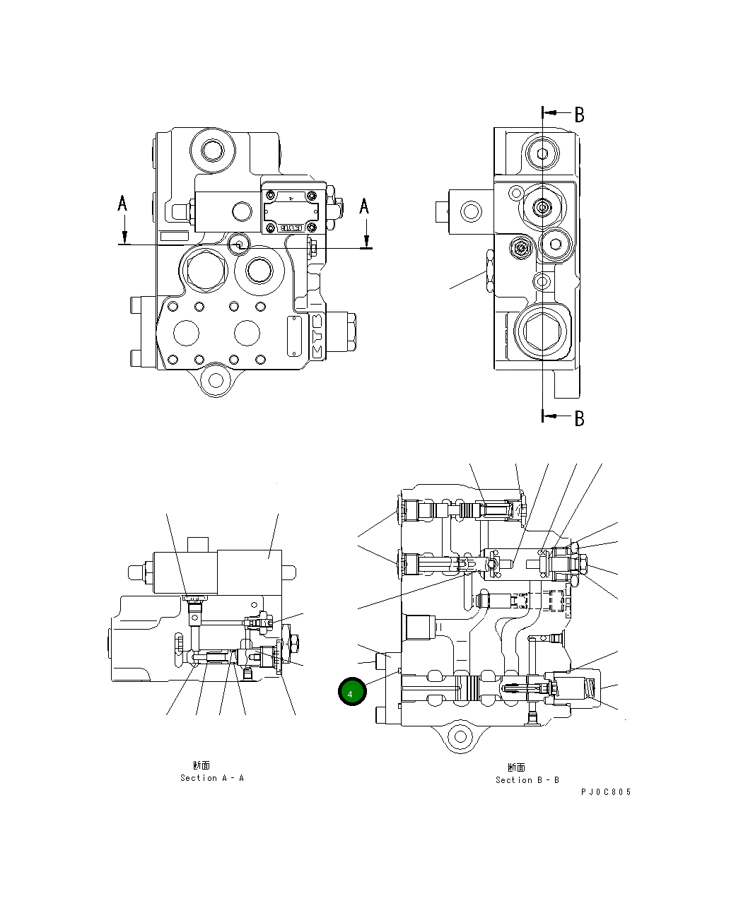 Кольцо уплотнительное (O-Ring) 421-S99-3240 Komatsu