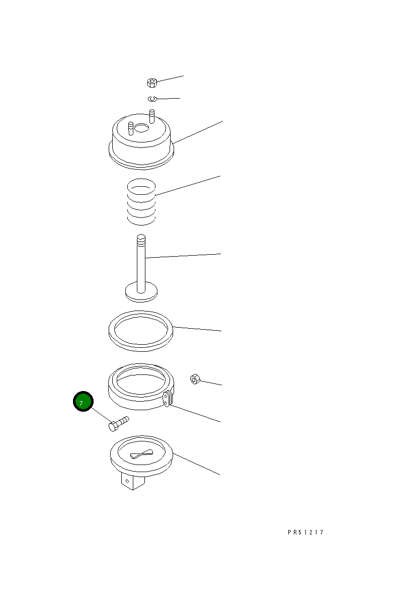 Болт 234-32-11670 Komatsu