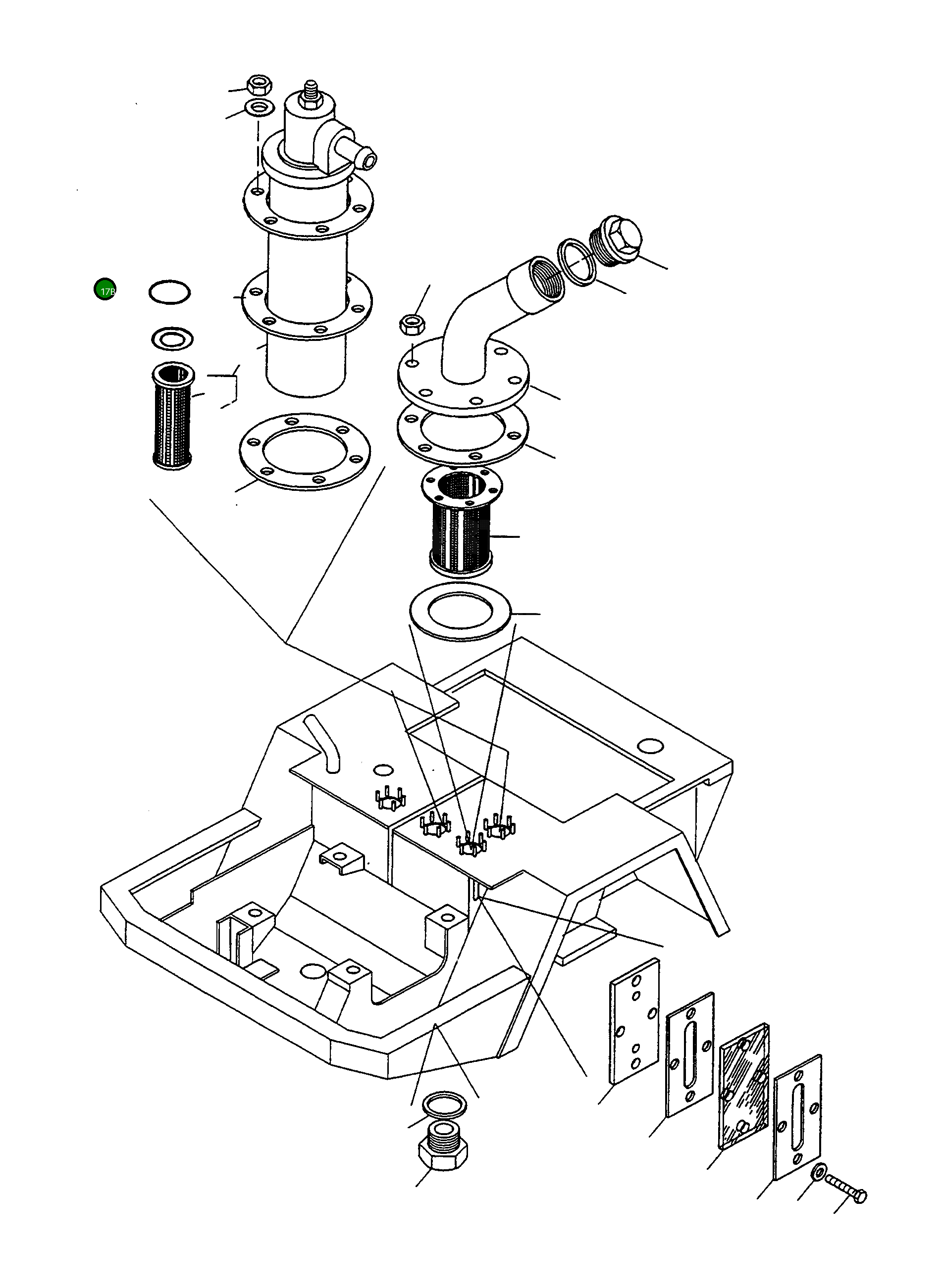 Кольцо уплотнительное (O-Ring) 4918582M1 Komatsu