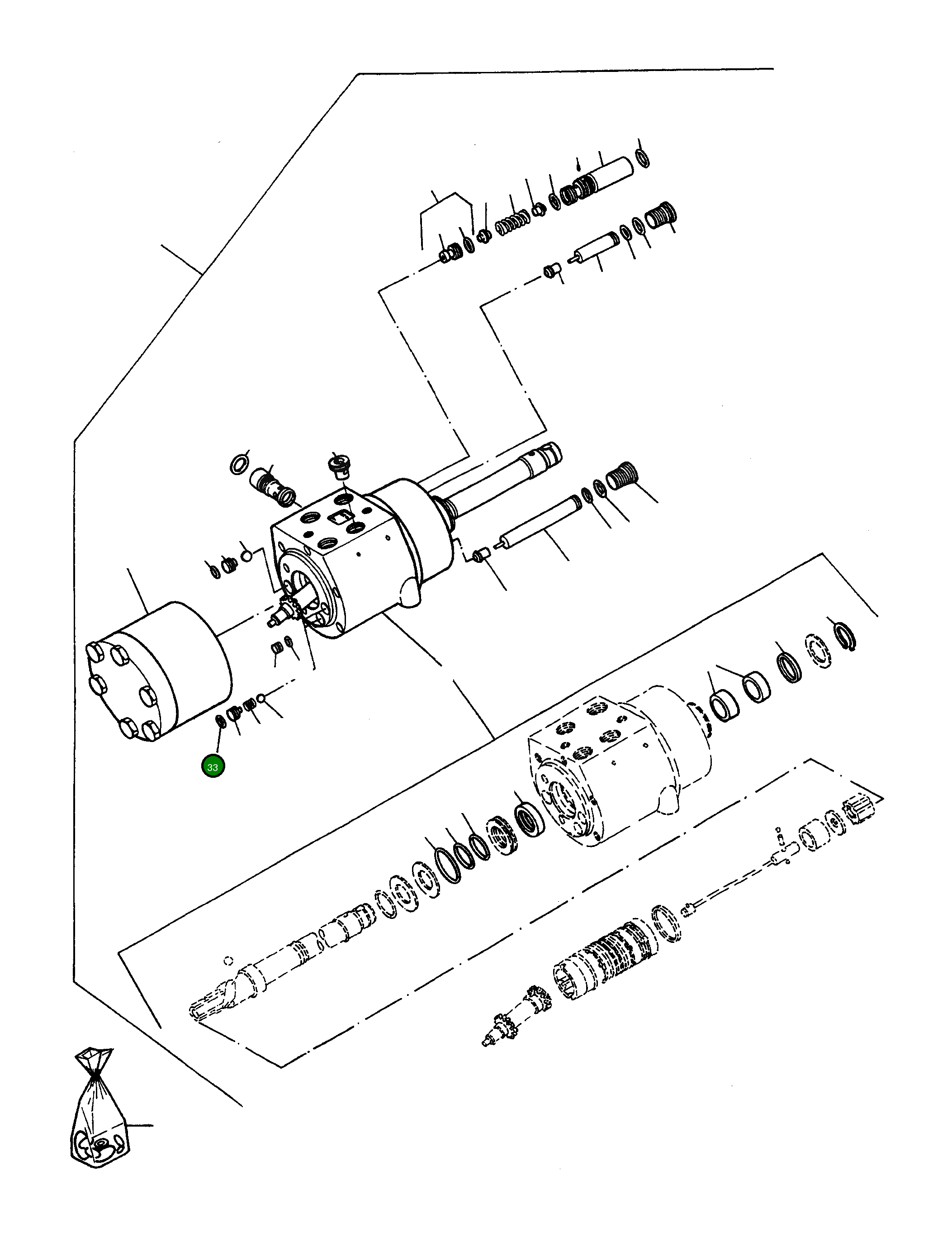 Кольцо уплотнительное (O-Ring) 3144597M1 Komatsu