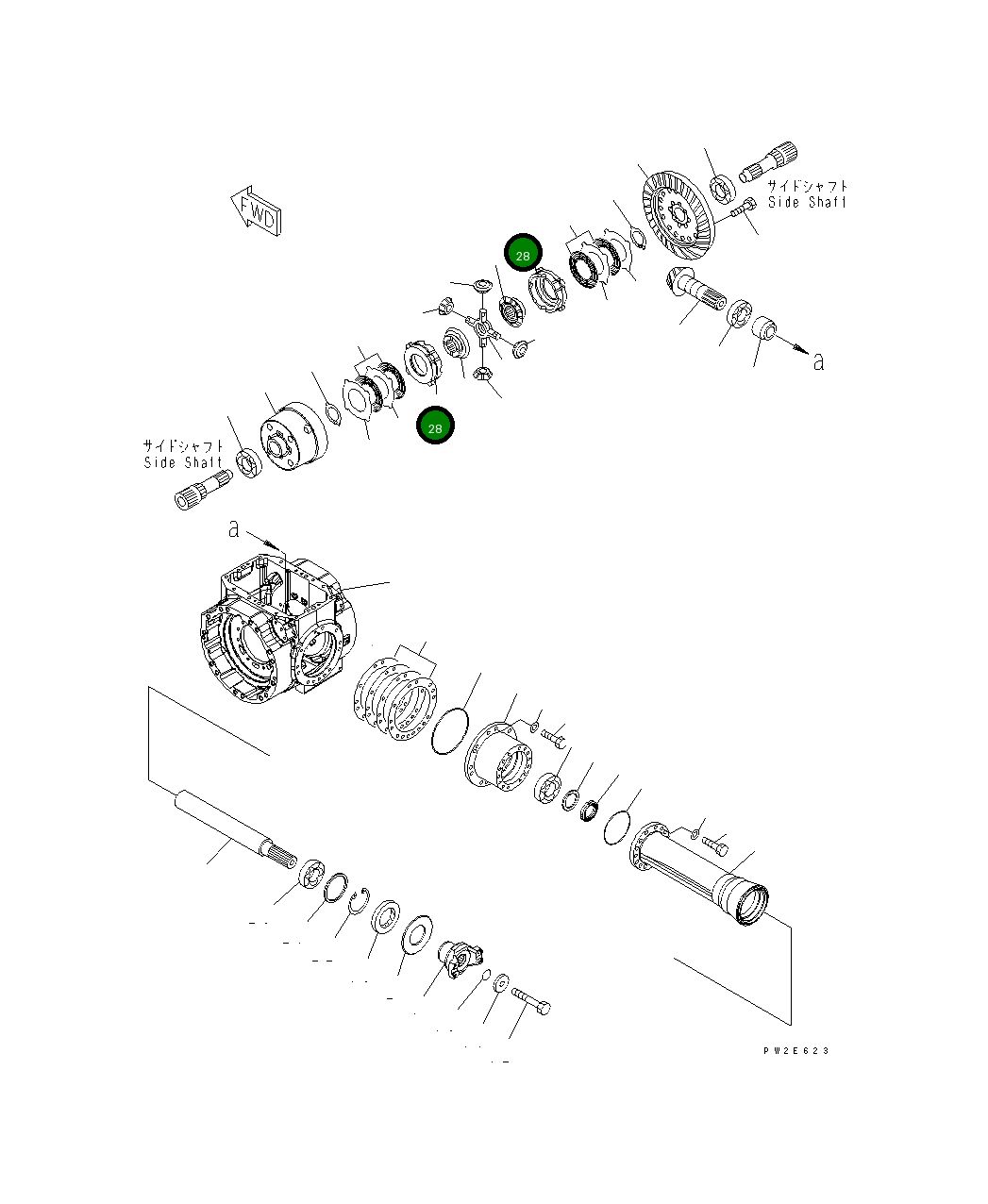Кольцо 418-22-37210 Komatsu