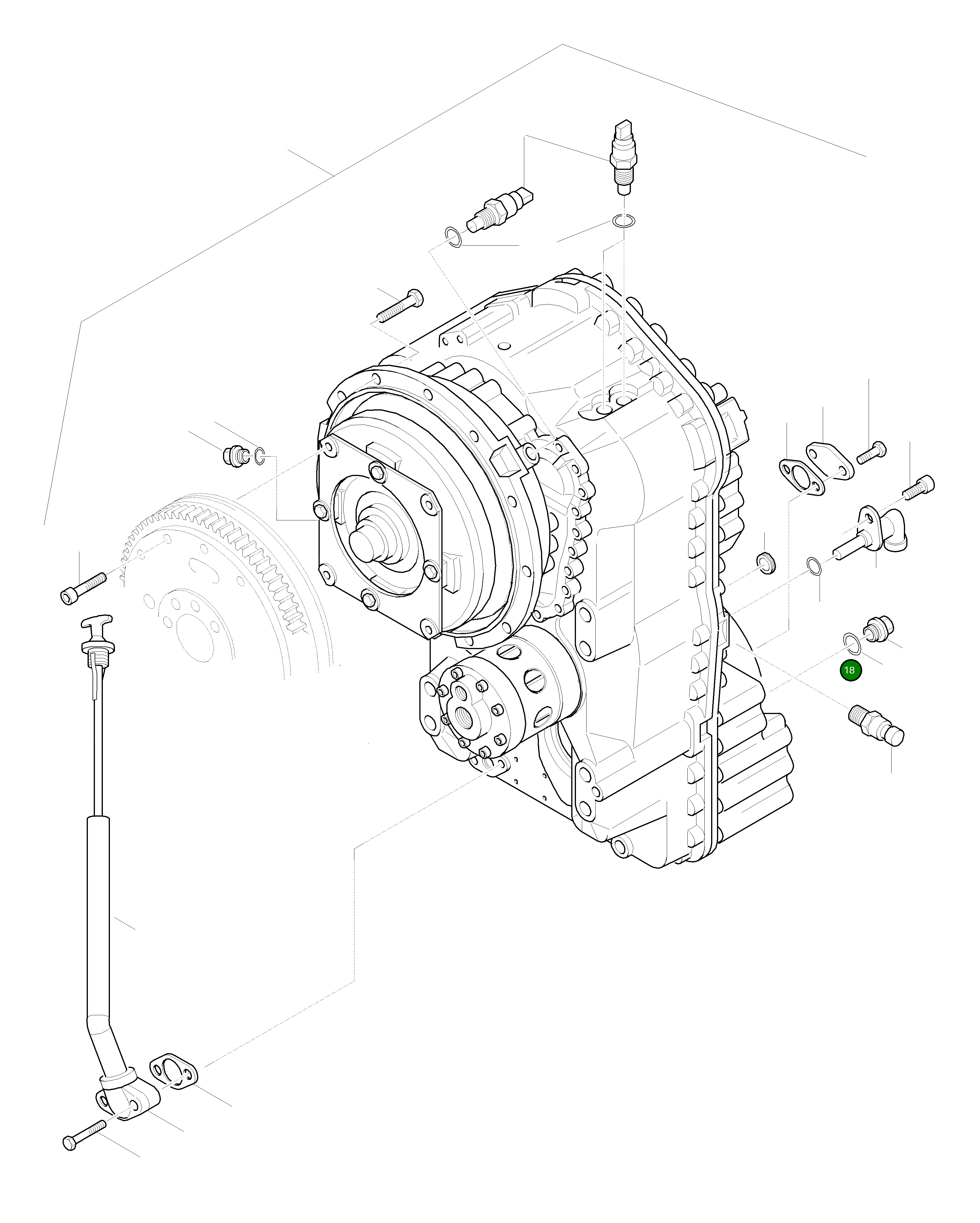 Кольцо уплотнительное (O-Ring) 42Y-15-H0T71 Komatsu