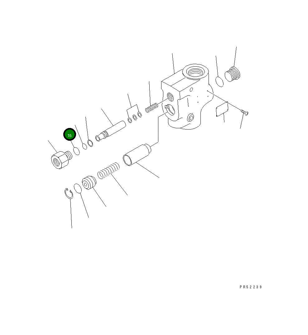 Кольцо уплотнительное (O-Ring) 234-40-32460  Komatsu