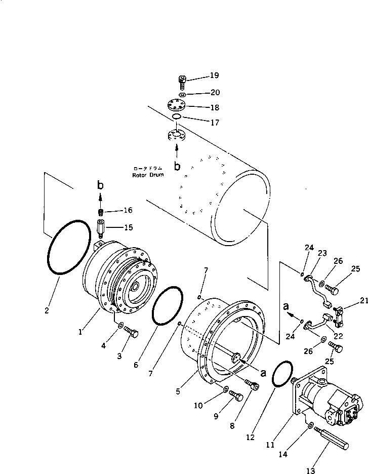 Кольцо уплотнительное (O-Ring) 07000-15390  Komatsu
