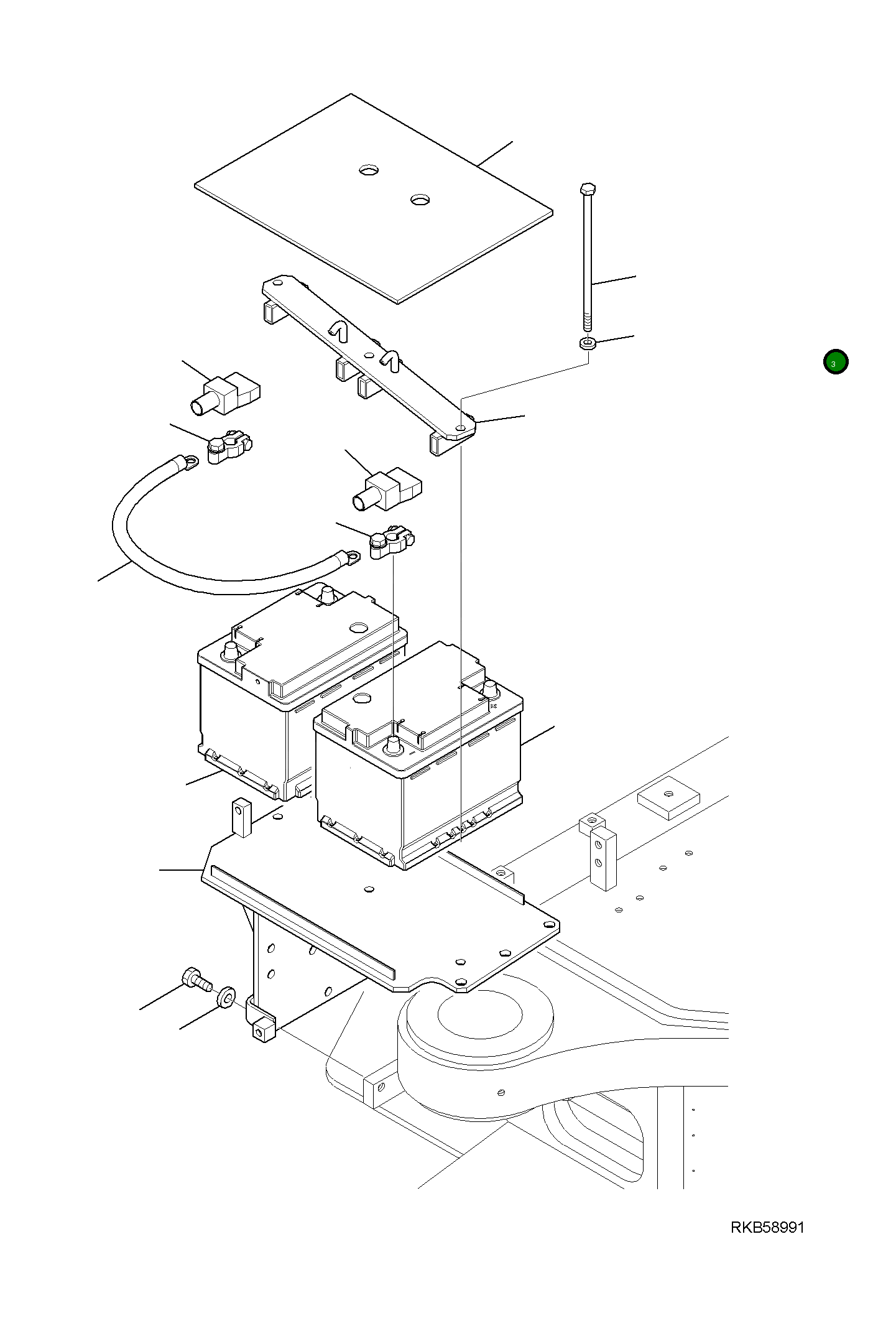 Болт 21W-06-R1390 Komatsu