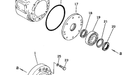 Вал M710010416070 Komatsu
