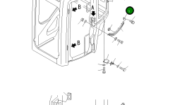 Крышка 22M-54-14720 Komatsu