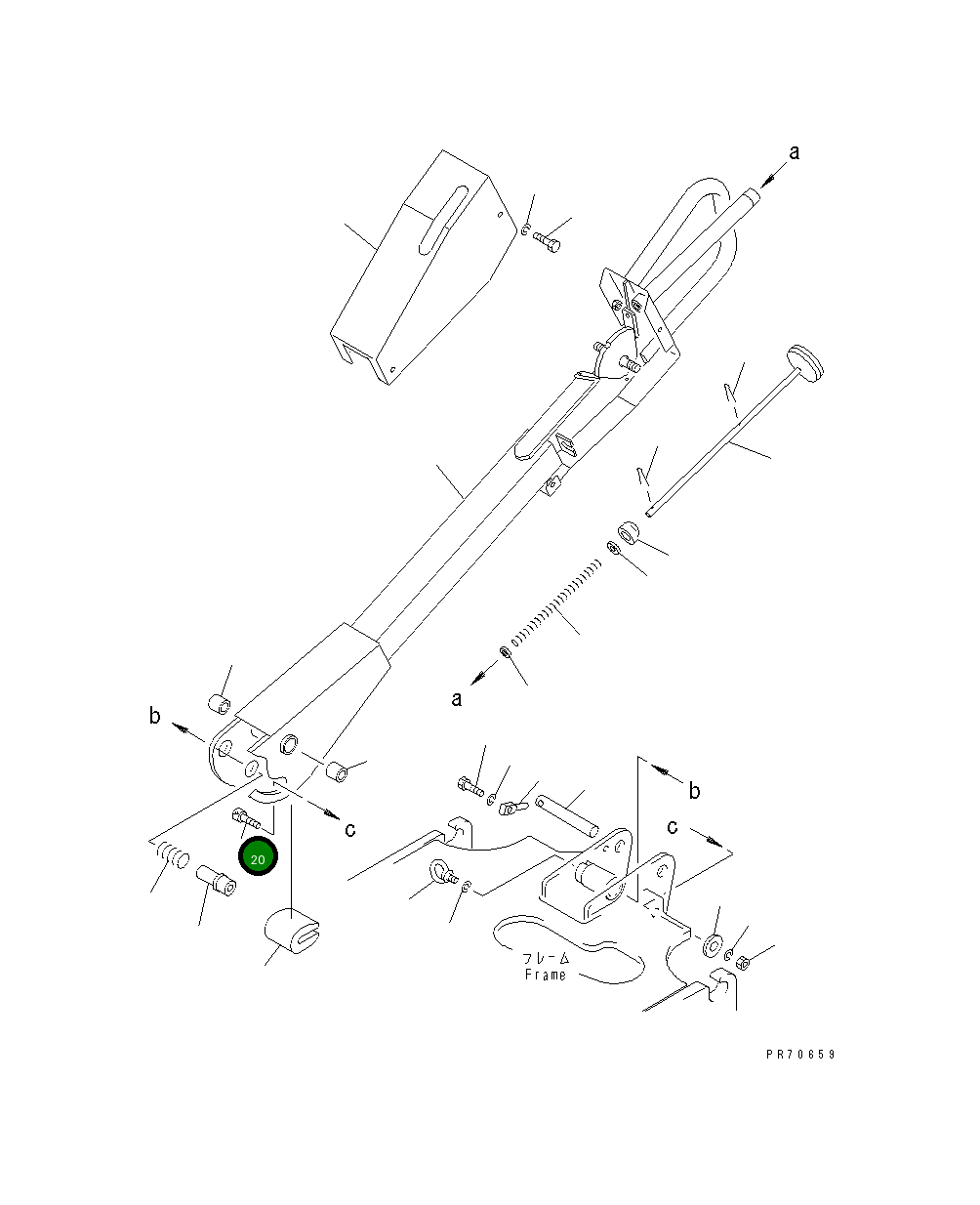 Болт 01252-61635 Komatsu