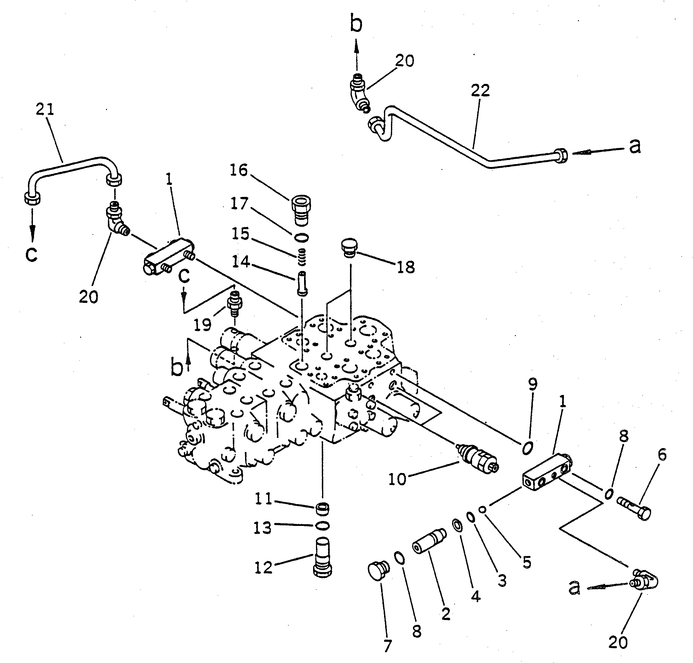 Болт KB21221-52431 Komatsu