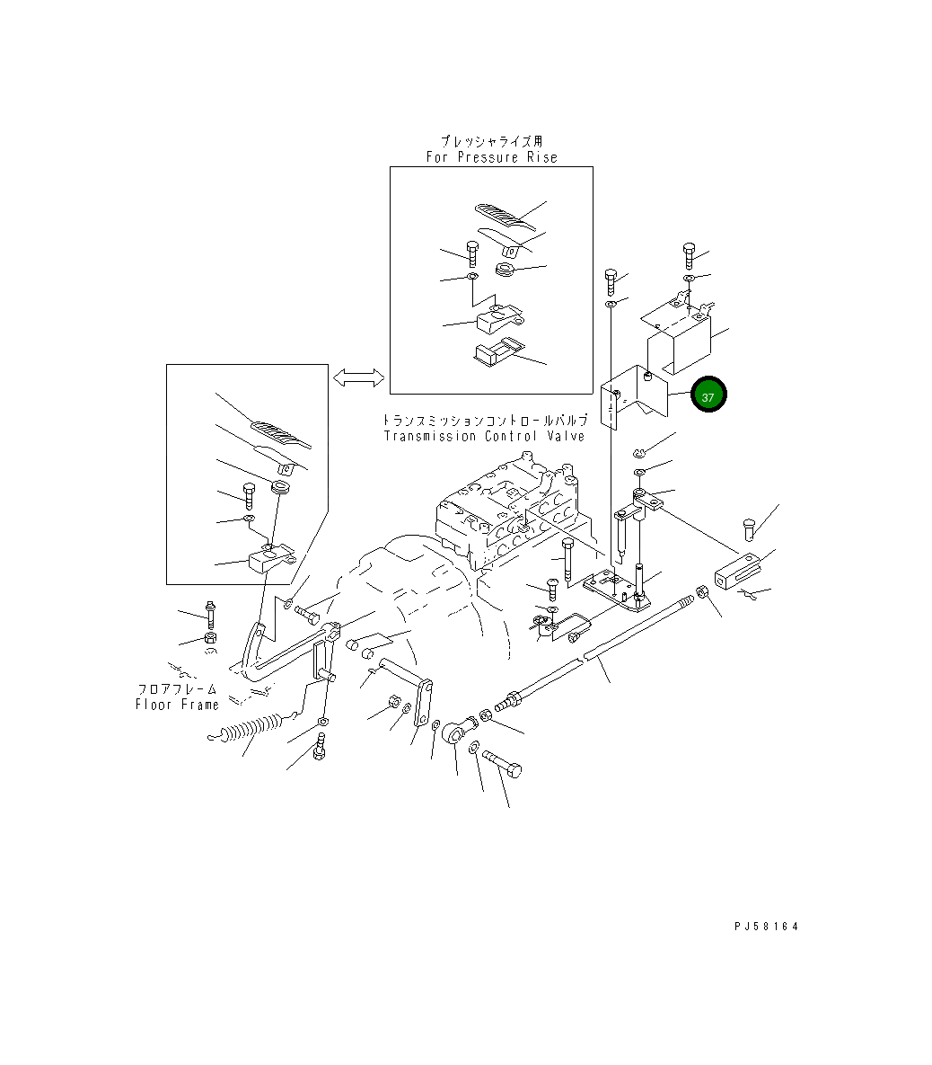 Крышка 235-45-34210 Komatsu