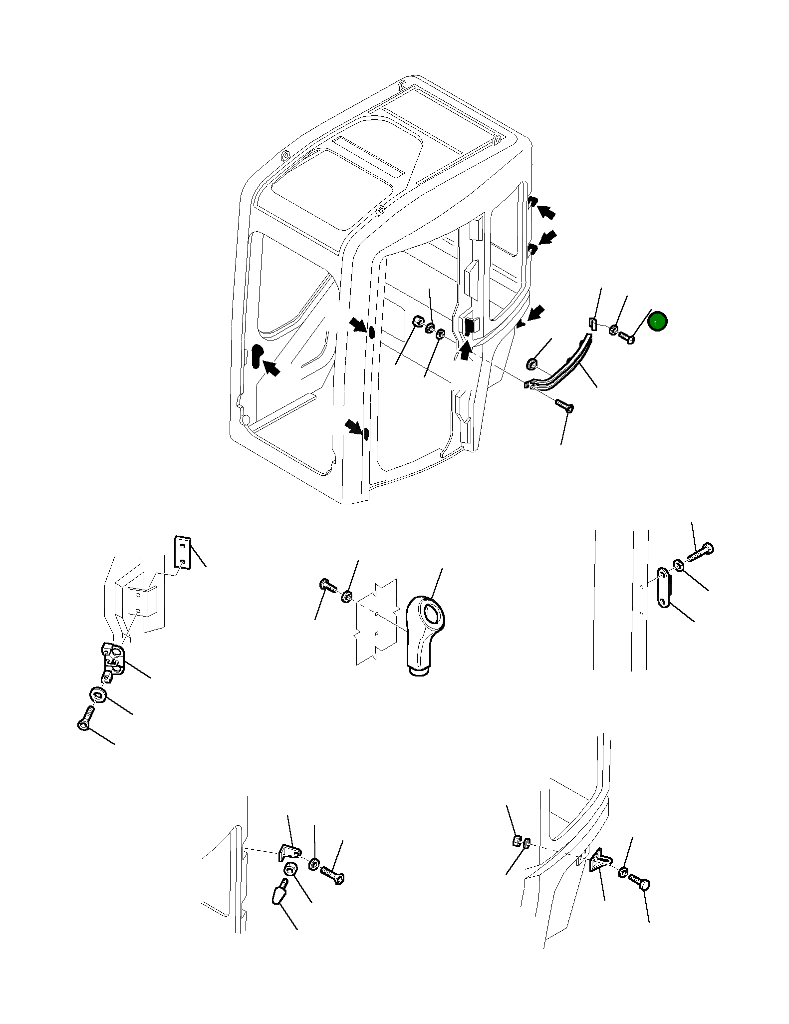 Крышка 816214796  Komatsu