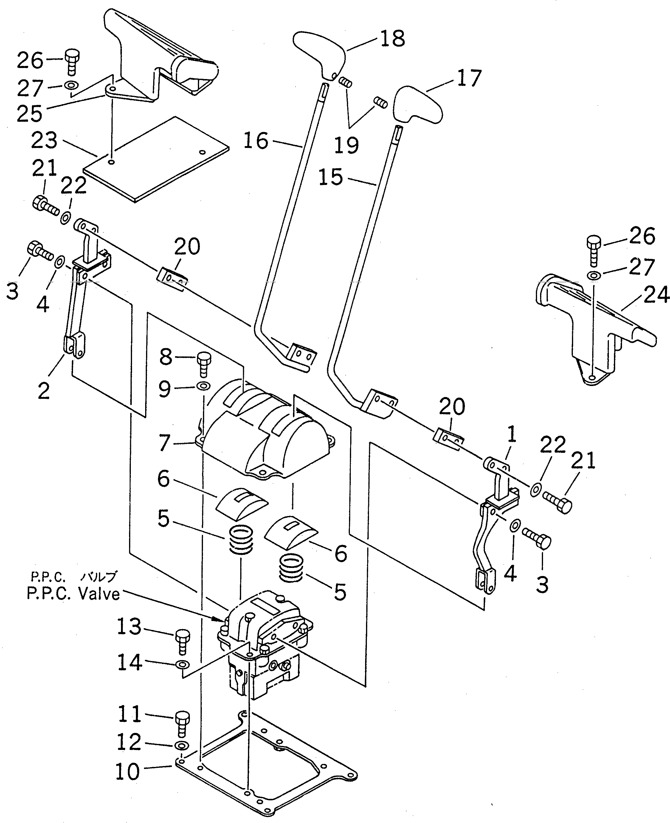 Болт 01010-D1045 Komatsu