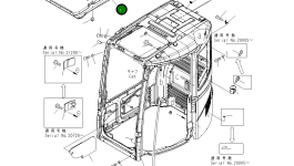 Крышка 22B-54-17311 Komatsu