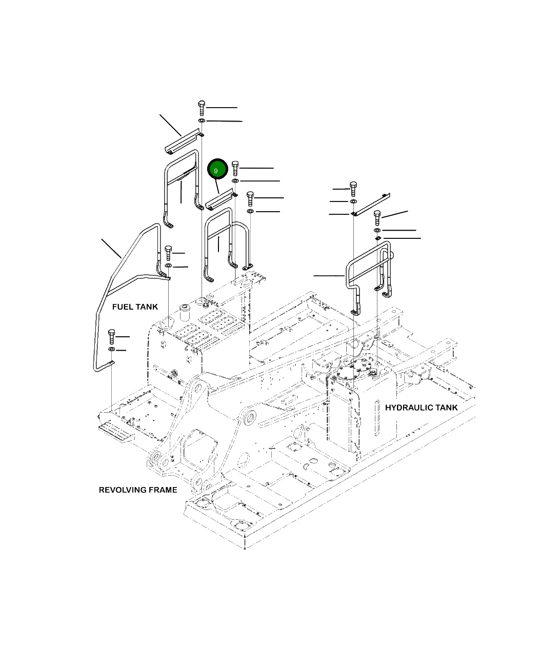 Крышка 207-54-43381 Komatsu