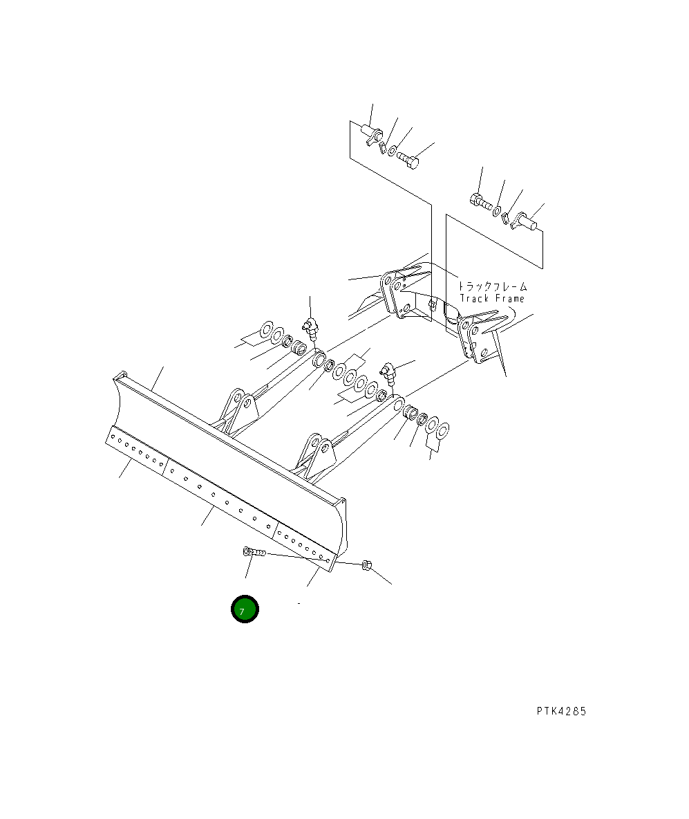 Болт 02090-11055 Komatsu
