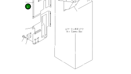 Крышка 41E-W93-1281 Komatsu
