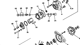 Насос KD1-74000-0230 Komatsu