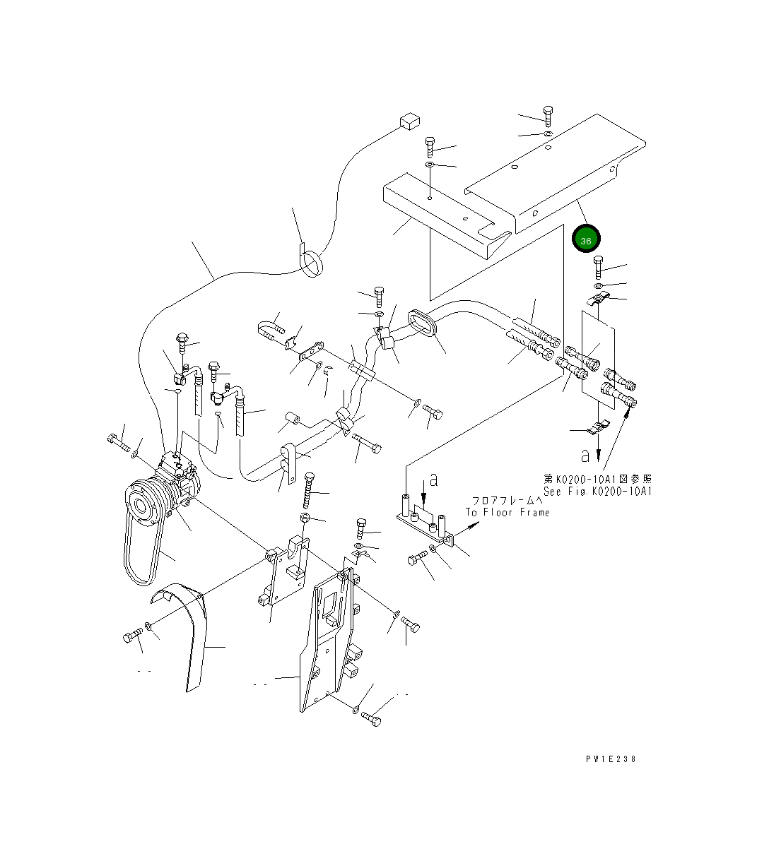 Крышка 196-911-4420  Komatsu