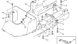 Гайка 01586-11815 Komatsu