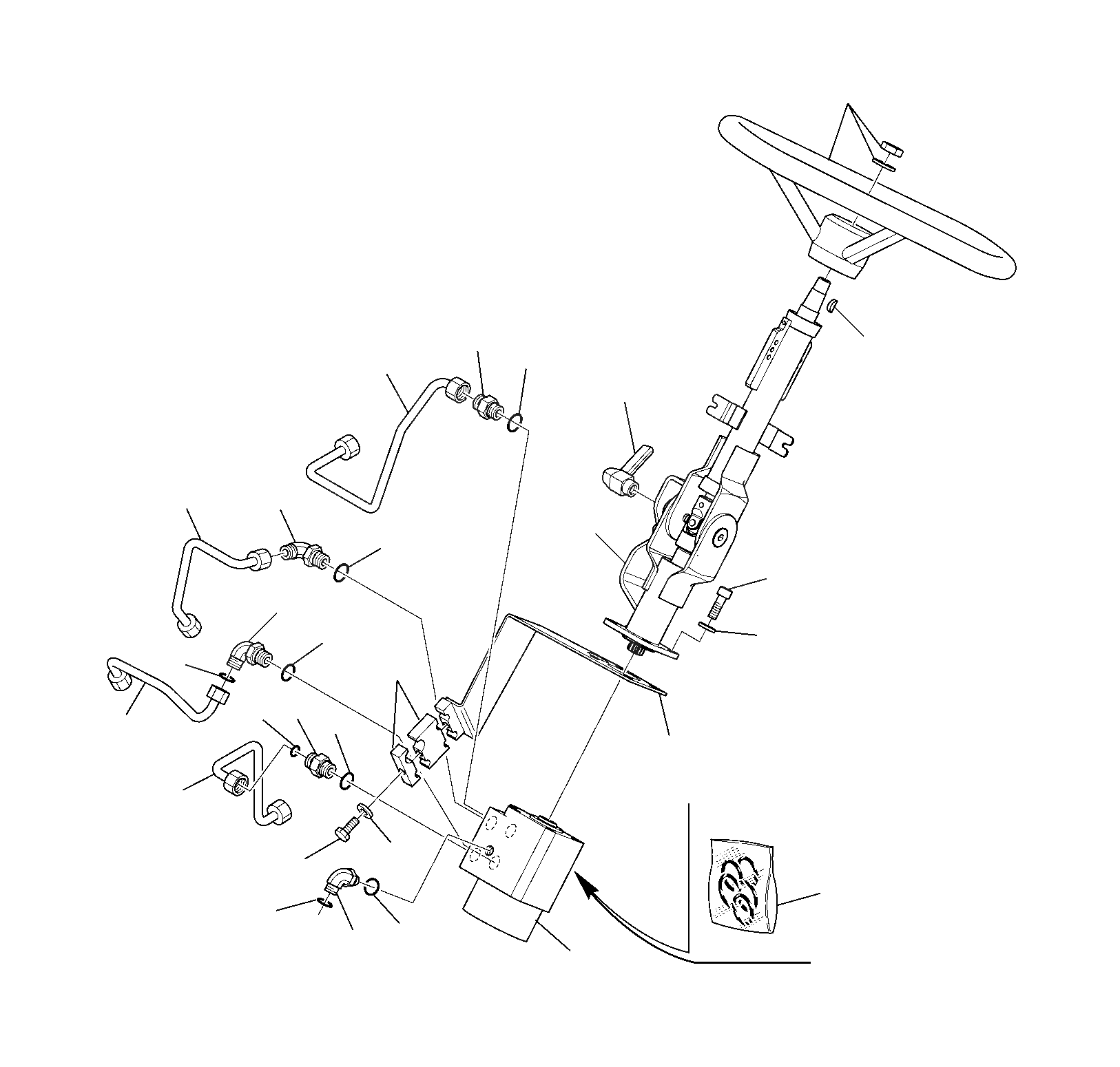 Болт 395-56-14510 Komatsu